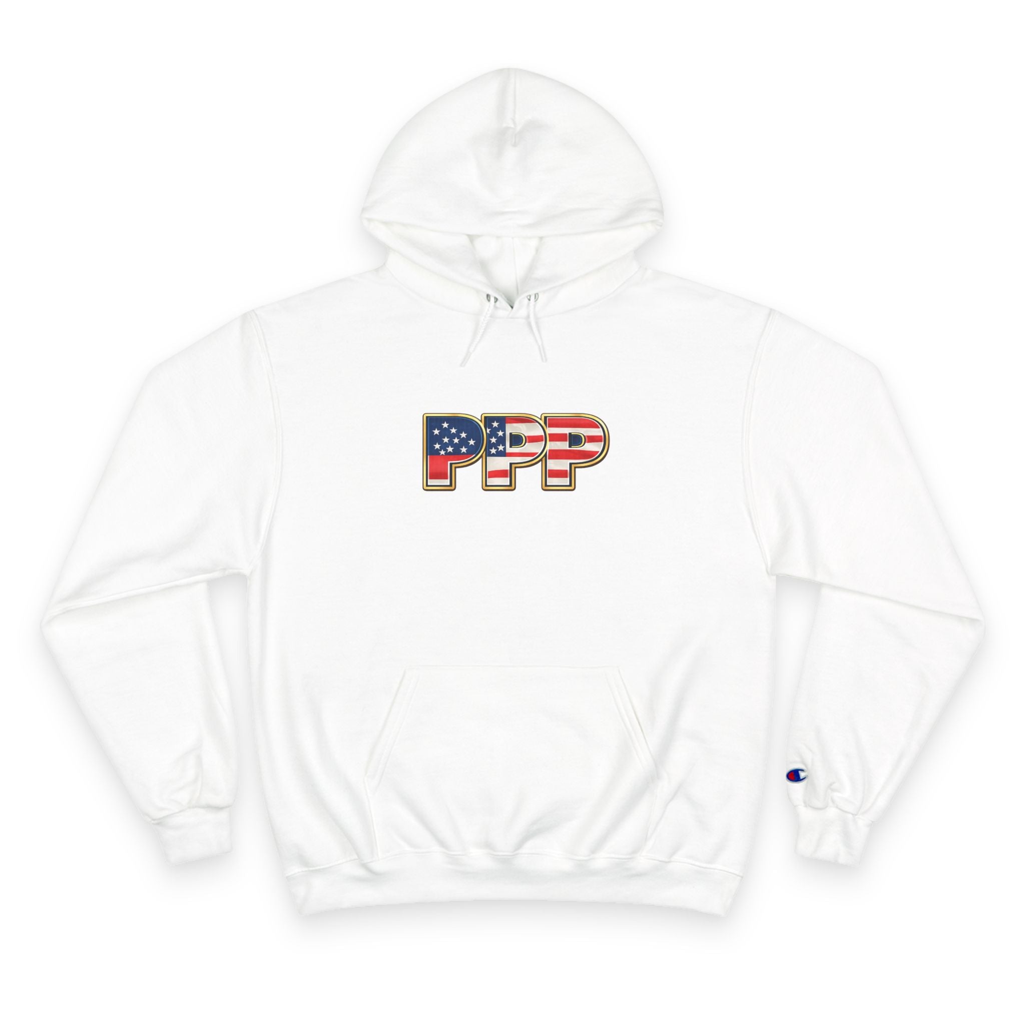 Horse Pet Parent Hoodie — “I’m A Proud Pet Parent” American Flag Logo