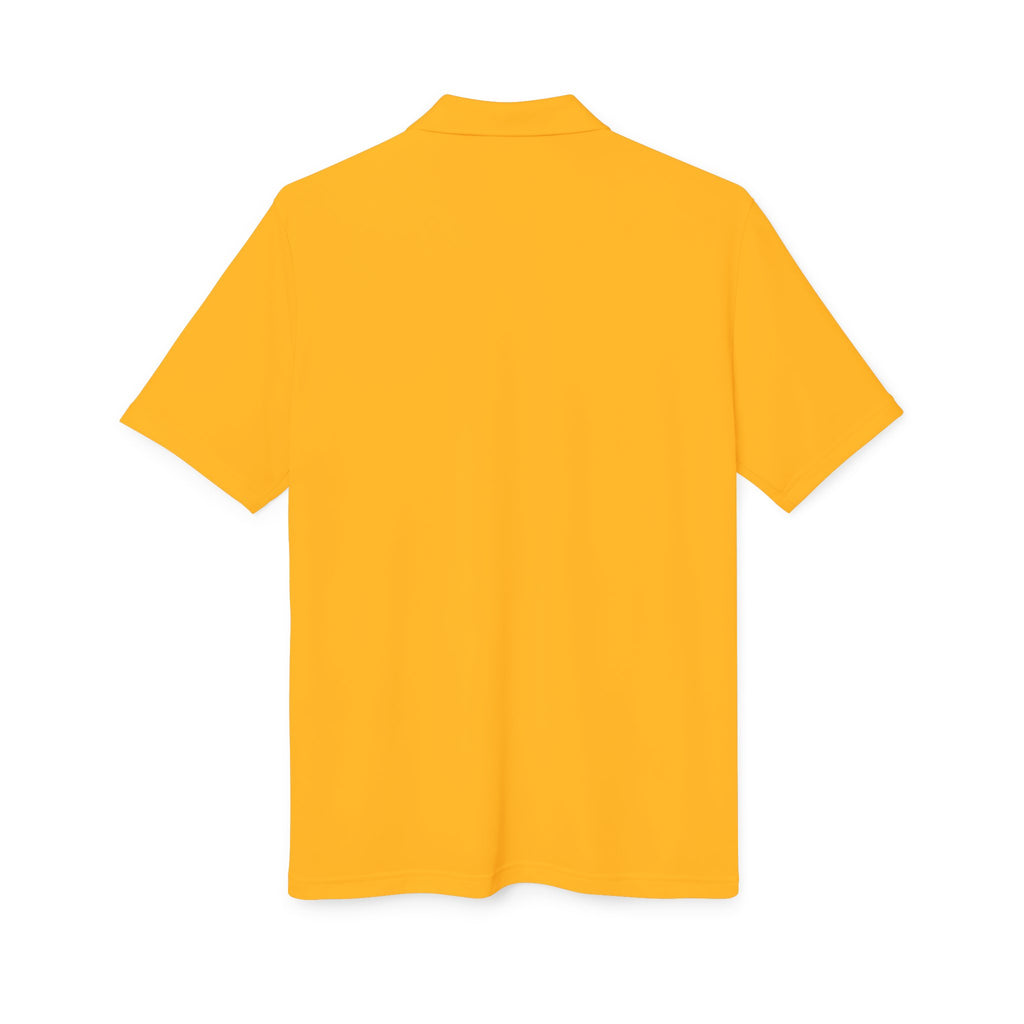 Performance Polo — Small 'RFP' Retro Flag Logo Chest