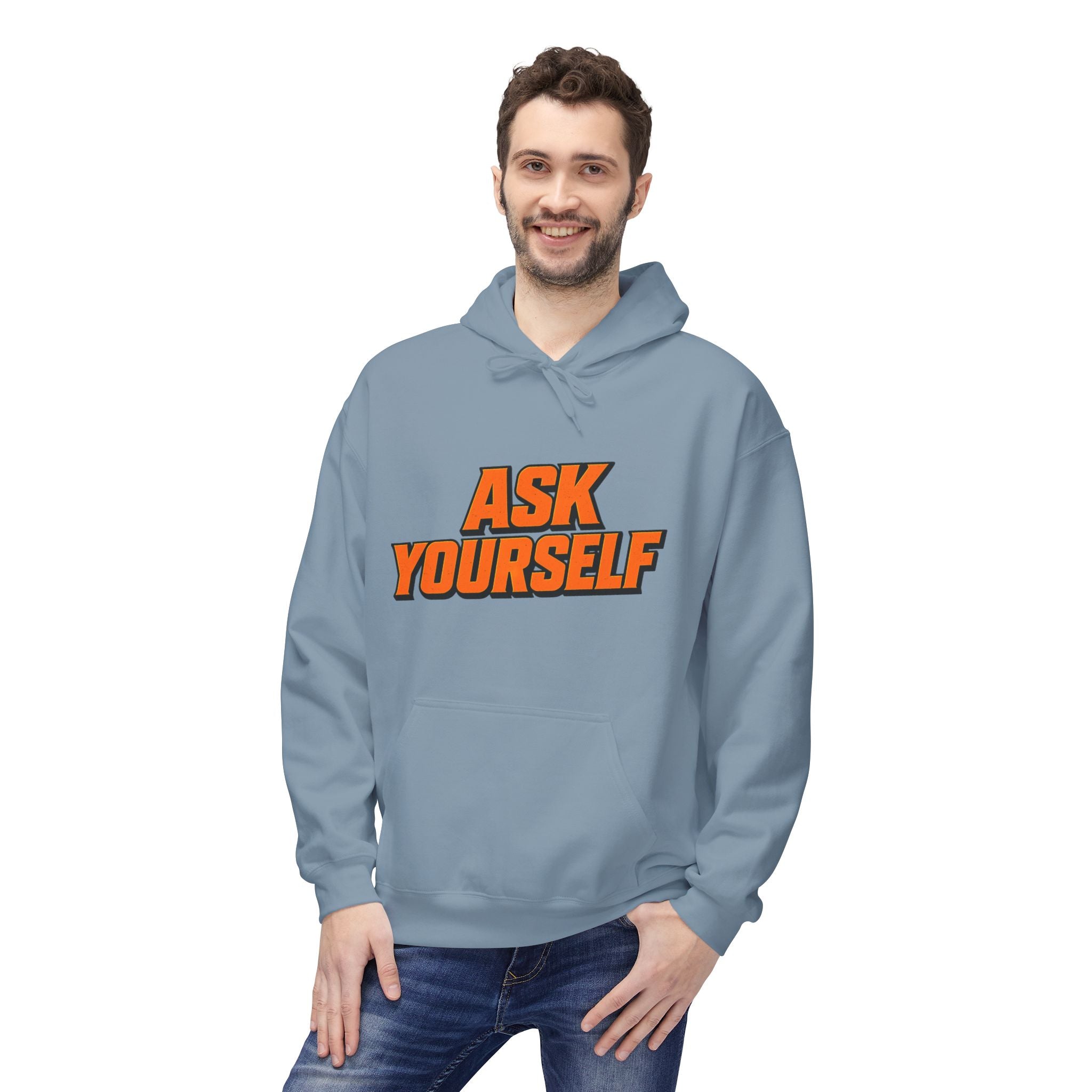 Basketball Hoodie – "Ask Yourself: Are You Built For This?" Motivational Sports Pullover
