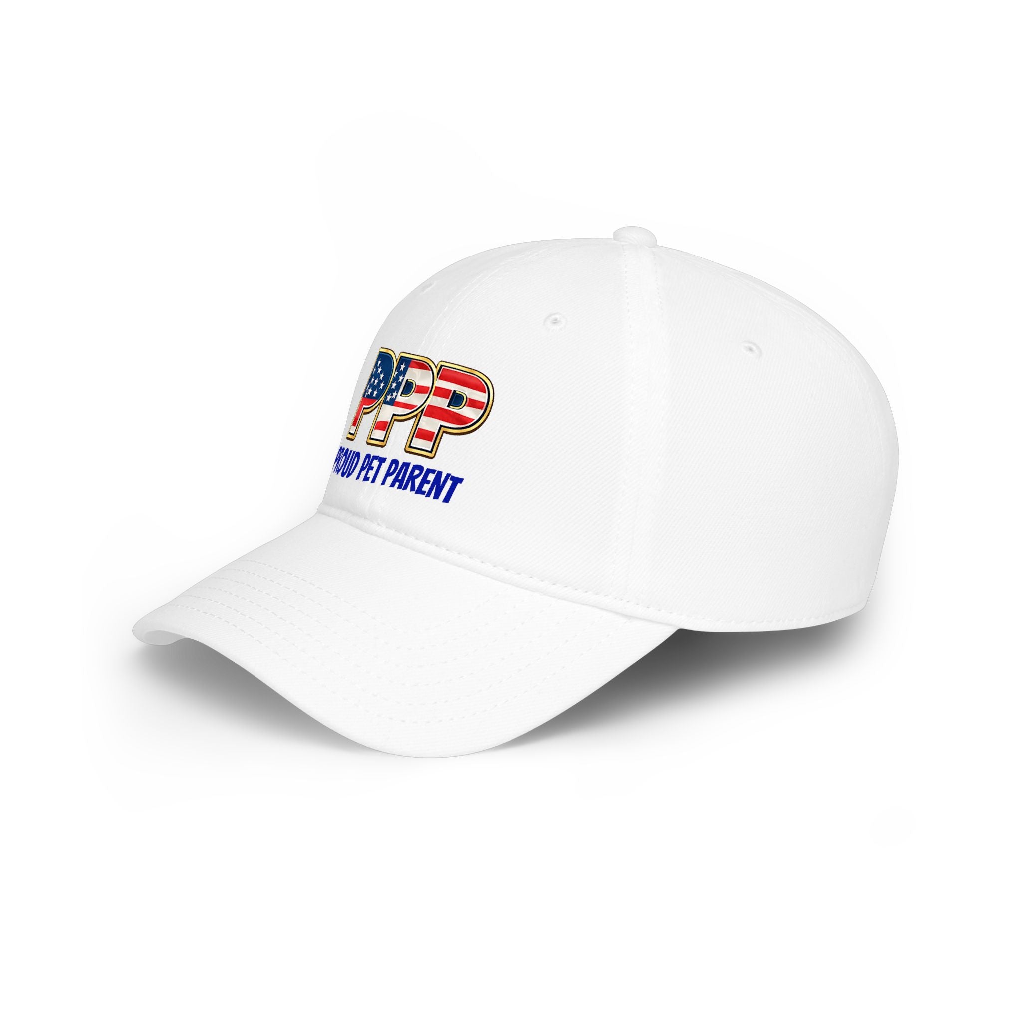 Proud Pet Parent (PPP) American Flag Low-Profile Baseball Cap