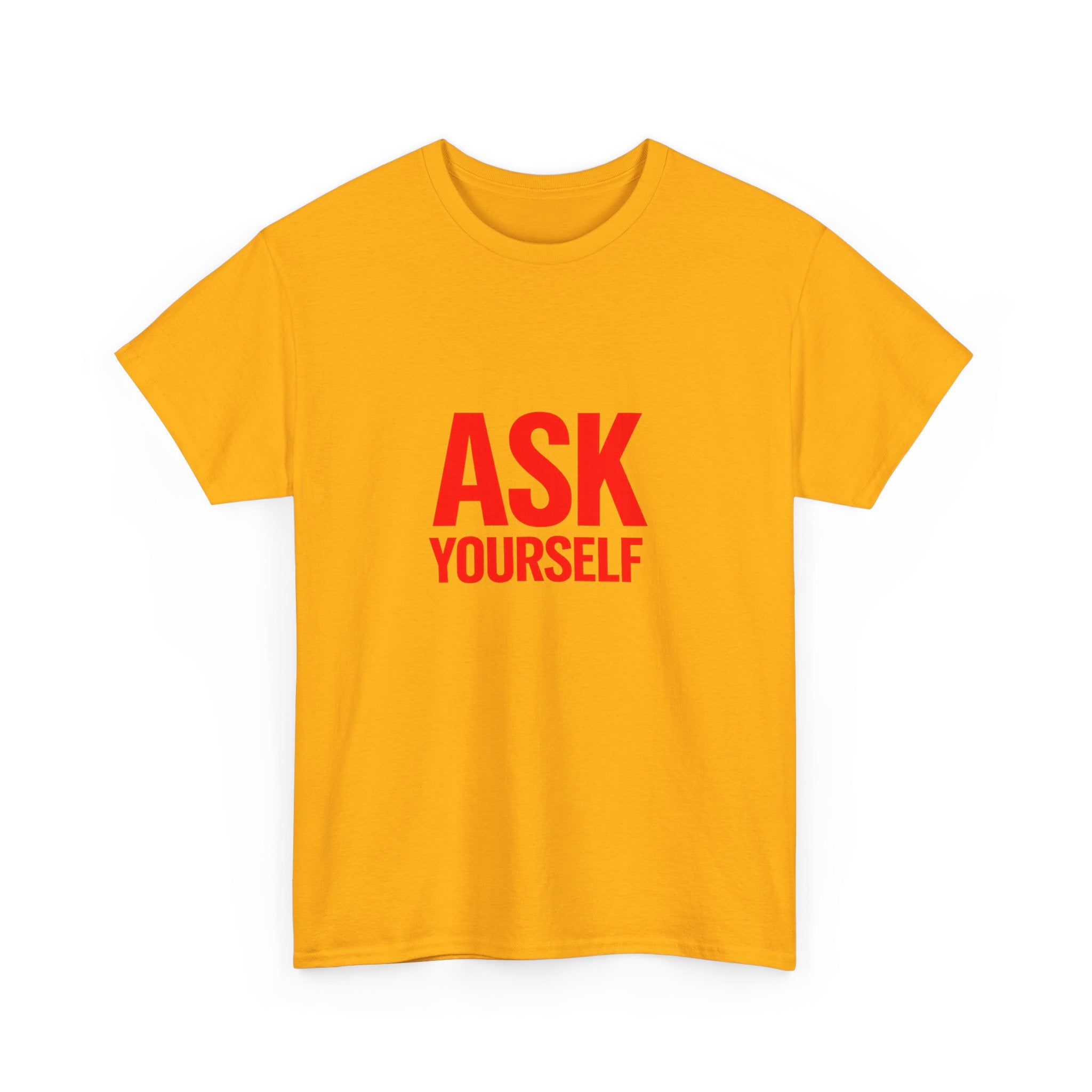 Ask Yourself T-Shirt — "Is God Saying Yes or No?" Inspirational Faith Tee