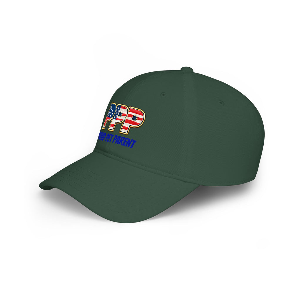 Proud Pet Parent (PPP) American Flag Low-Profile Baseball Cap