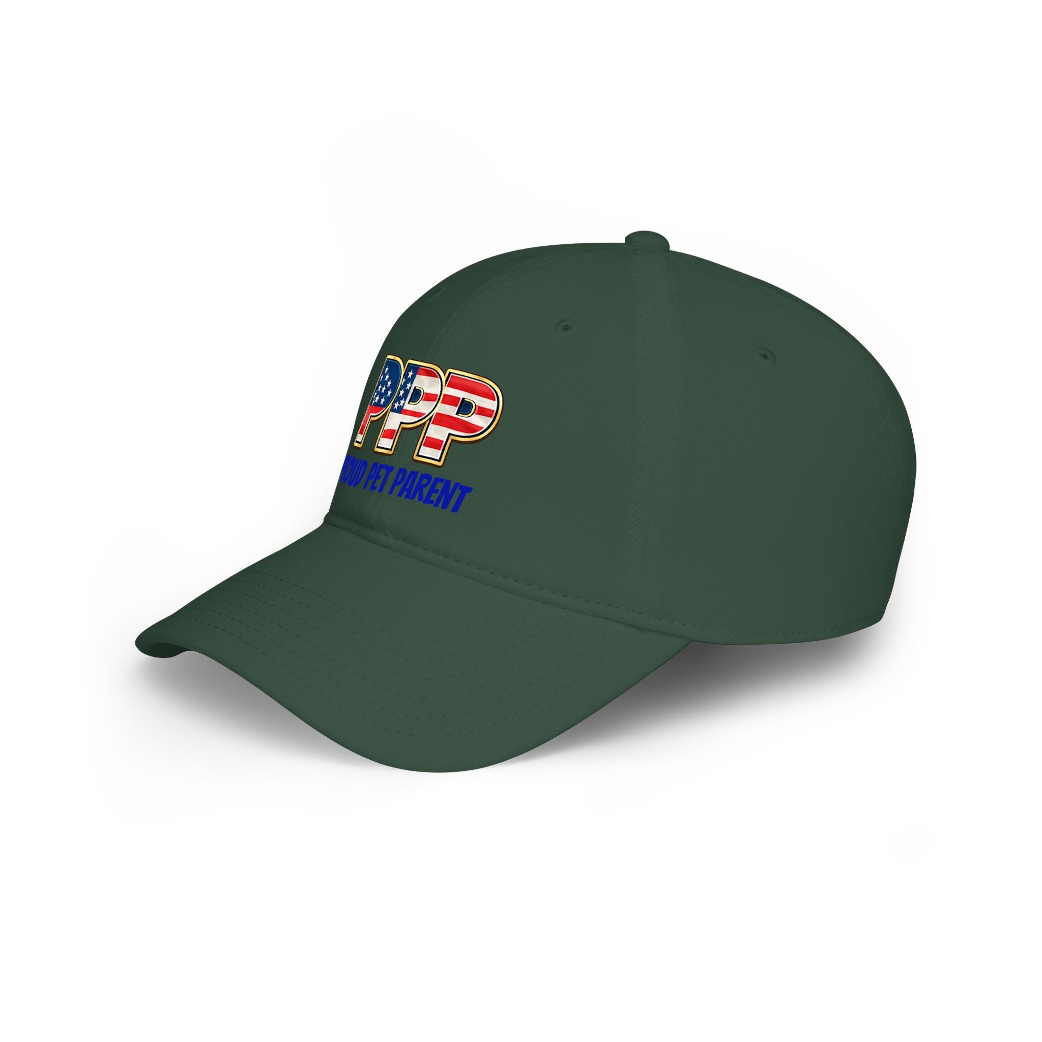 Proud Pet Parent (PPP) American Flag Low-Profile Baseball Cap
