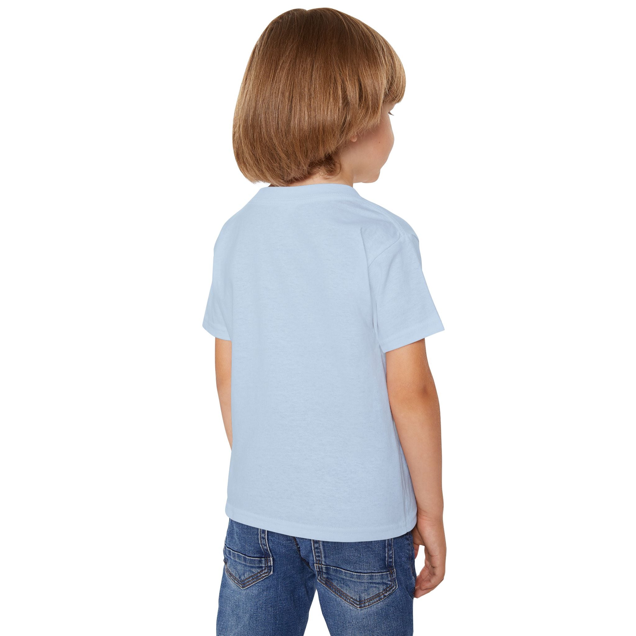 Toddler T‑Shirt — Personalized "B is for Behave" Cartoon Name Tee