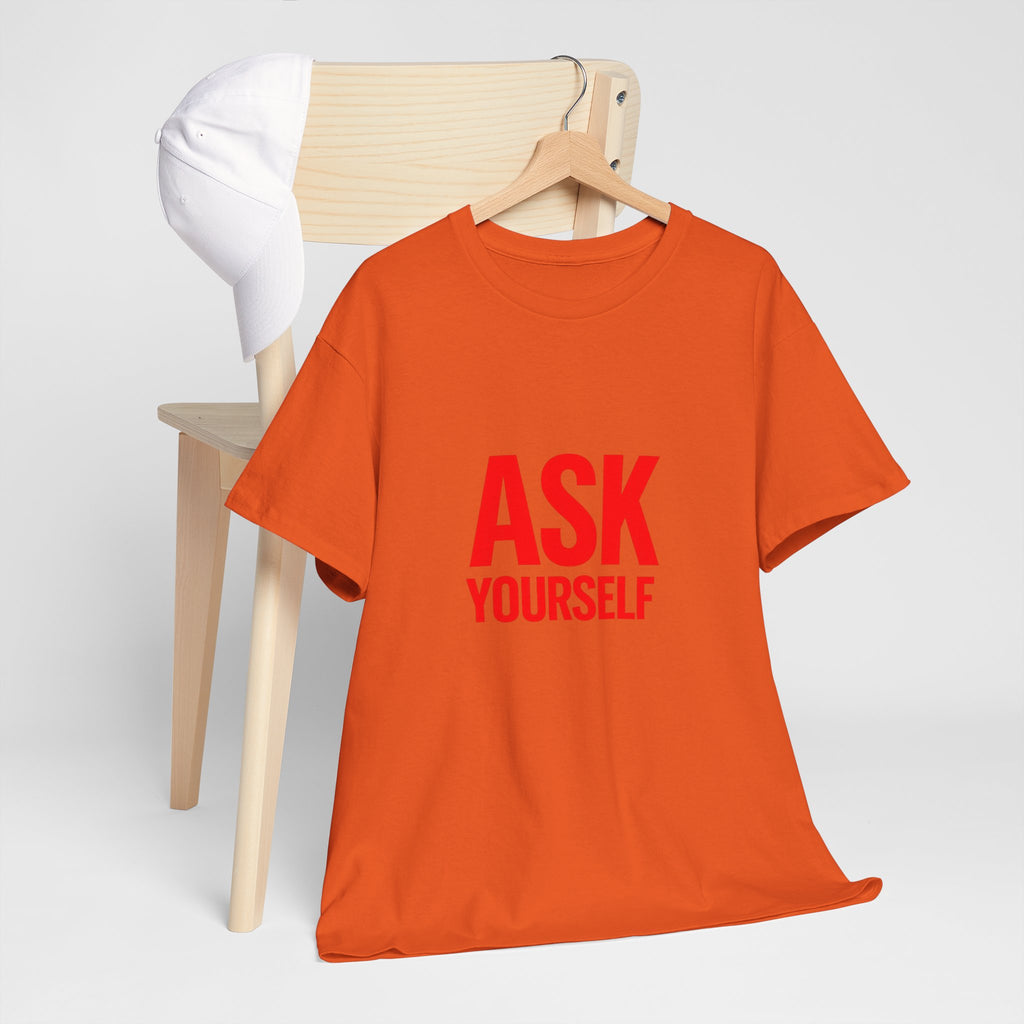 Ask Yourself T-Shirt — "Is God Saying Yes or No?" Inspirational Faith Tee