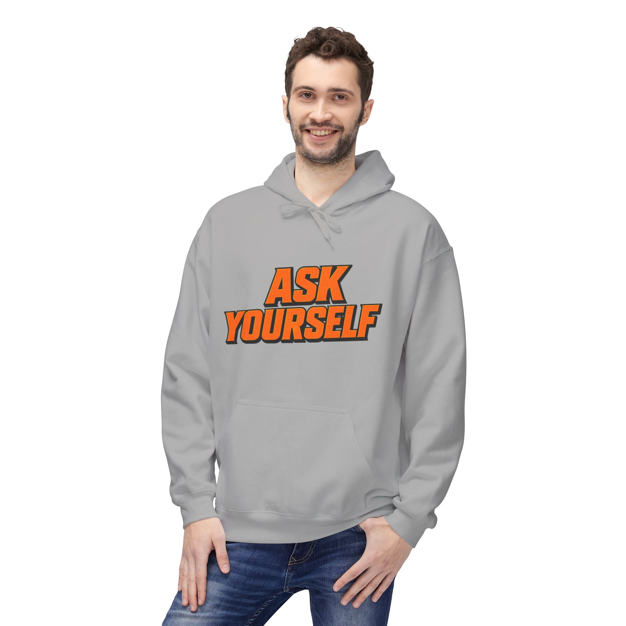 Basketball Hoodie – "Ask Yourself: Are You Built For This?" Motivational Sports Pullover