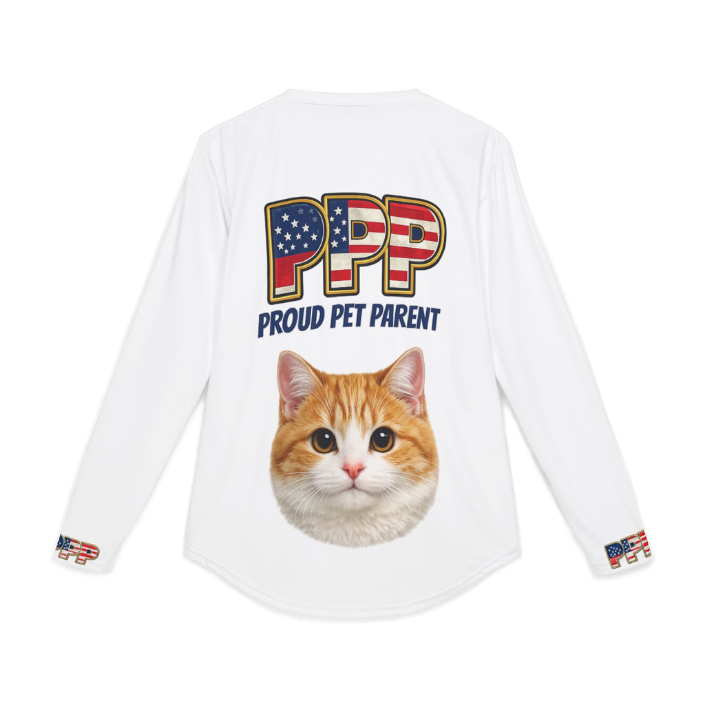 Proud Pet Parent Long Sleeve Shirt — Customizable Pet Name & Photo UV Protection