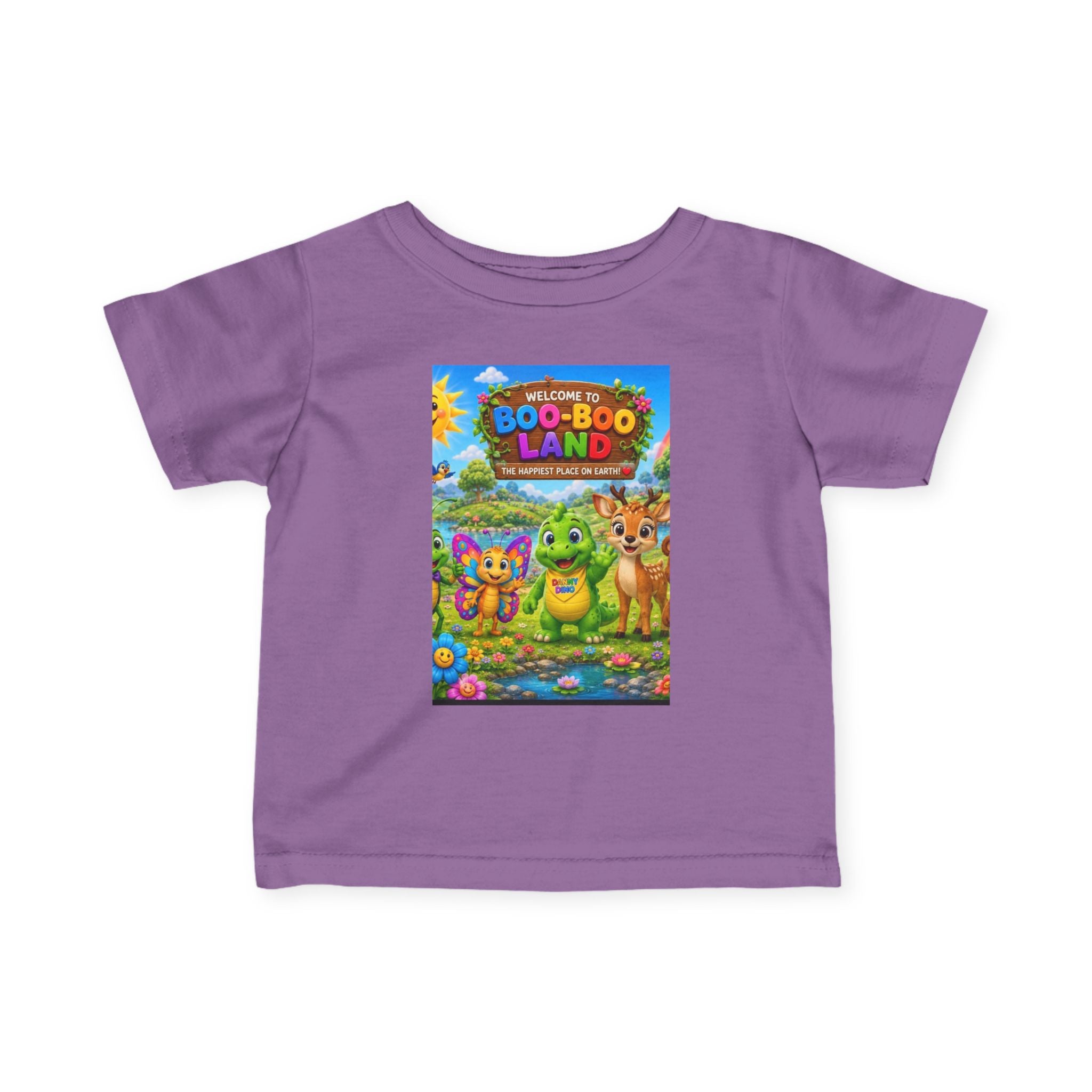Boo-Boo Land Infant Tee — Cute Woodland Critter Baby Shirt