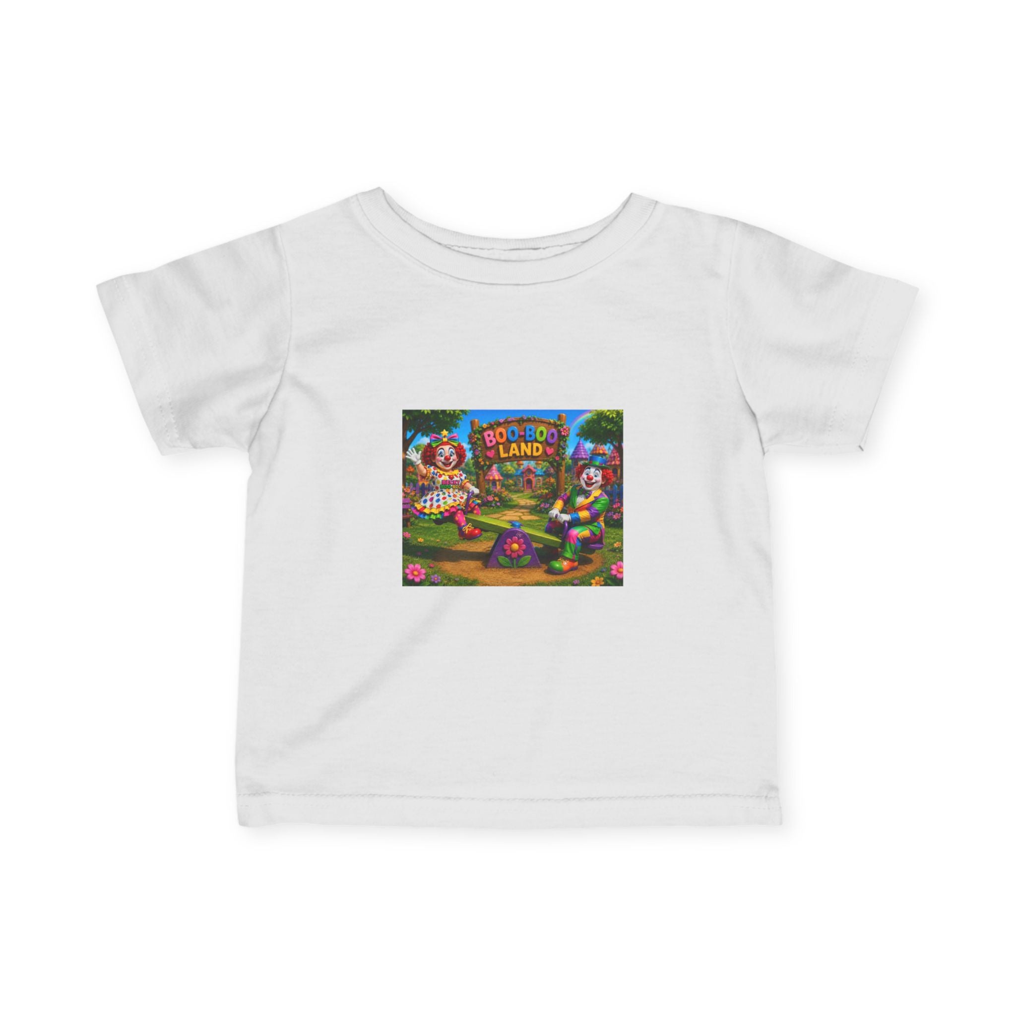 Infant Tee — Colorful Fairytale Playland Graphic (Kids)