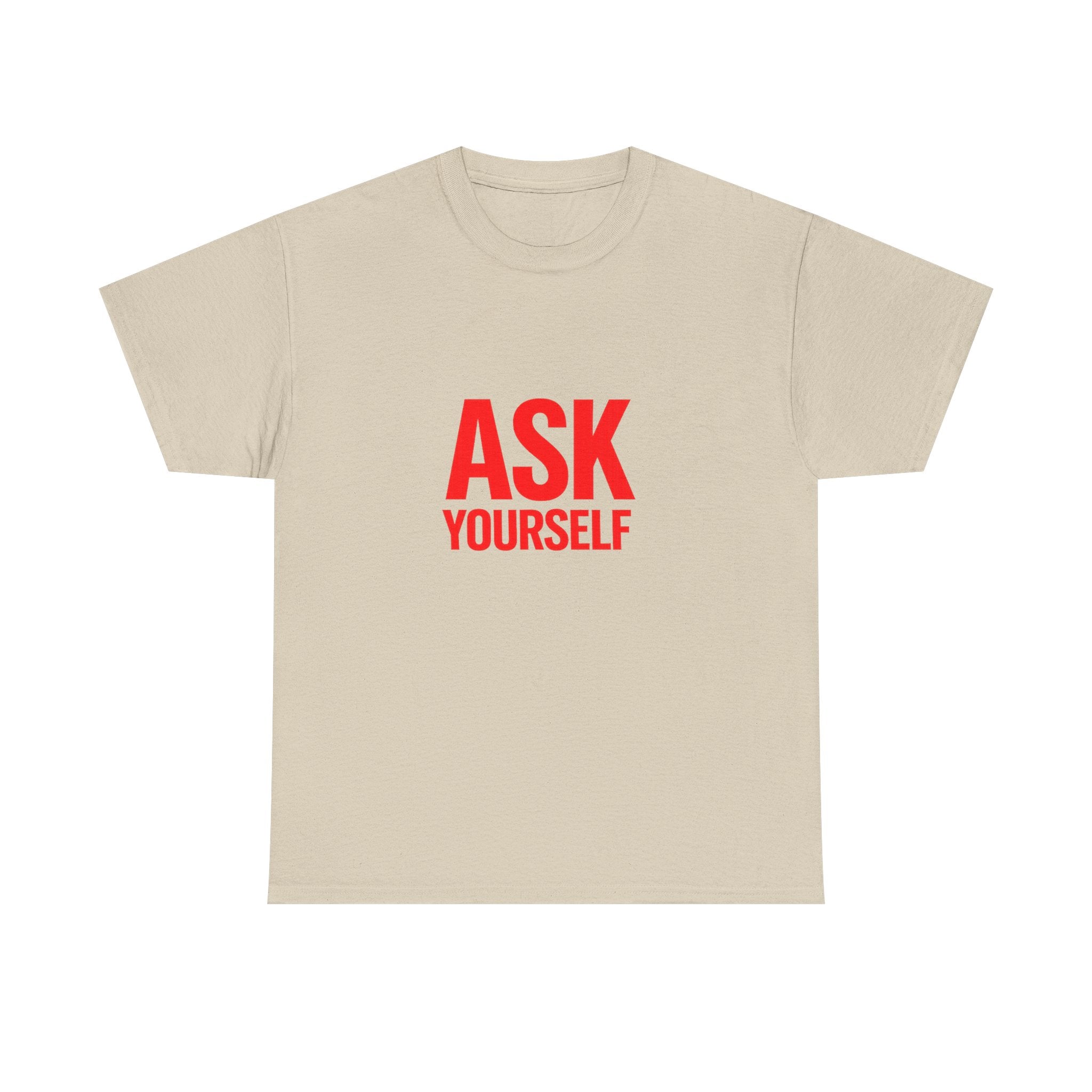 Ask Yourself T-Shirt — "Is God Saying Yes or No?" Inspirational Faith Tee