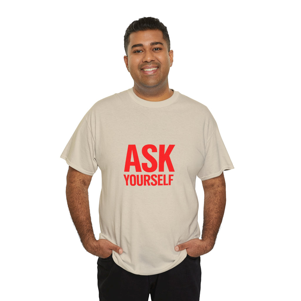 Ask Yourself T-Shirt — "Is God Saying Yes or No?" Inspirational Faith Tee