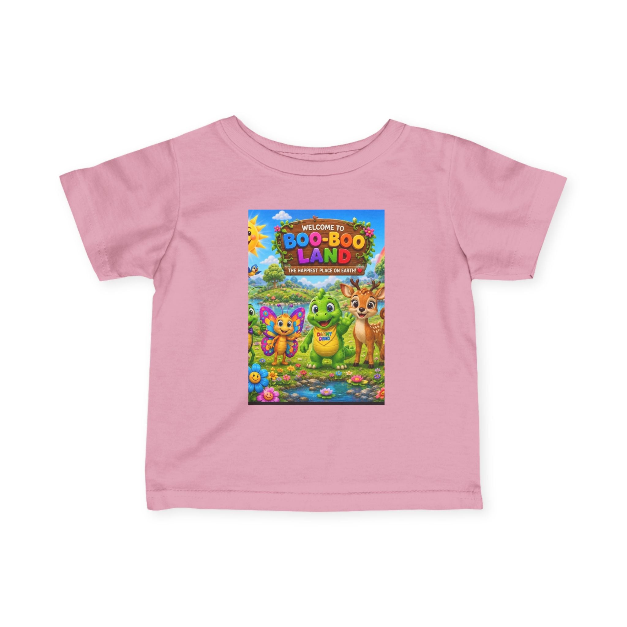 Boo-Boo Land Infant Tee — Cute Woodland Critter Baby Shirt