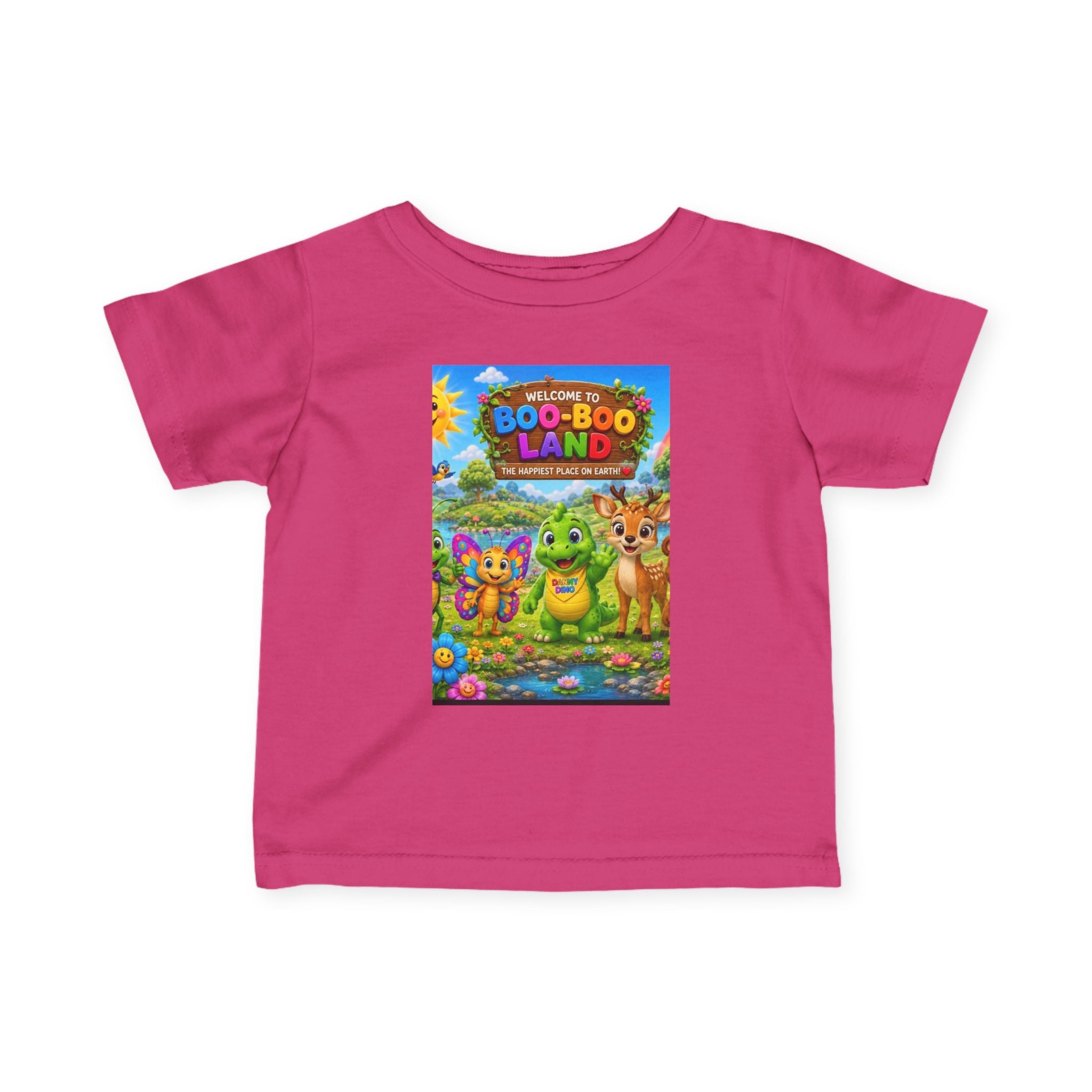 Boo-Boo Land Infant Tee — Cute Woodland Critter Baby Shirt
