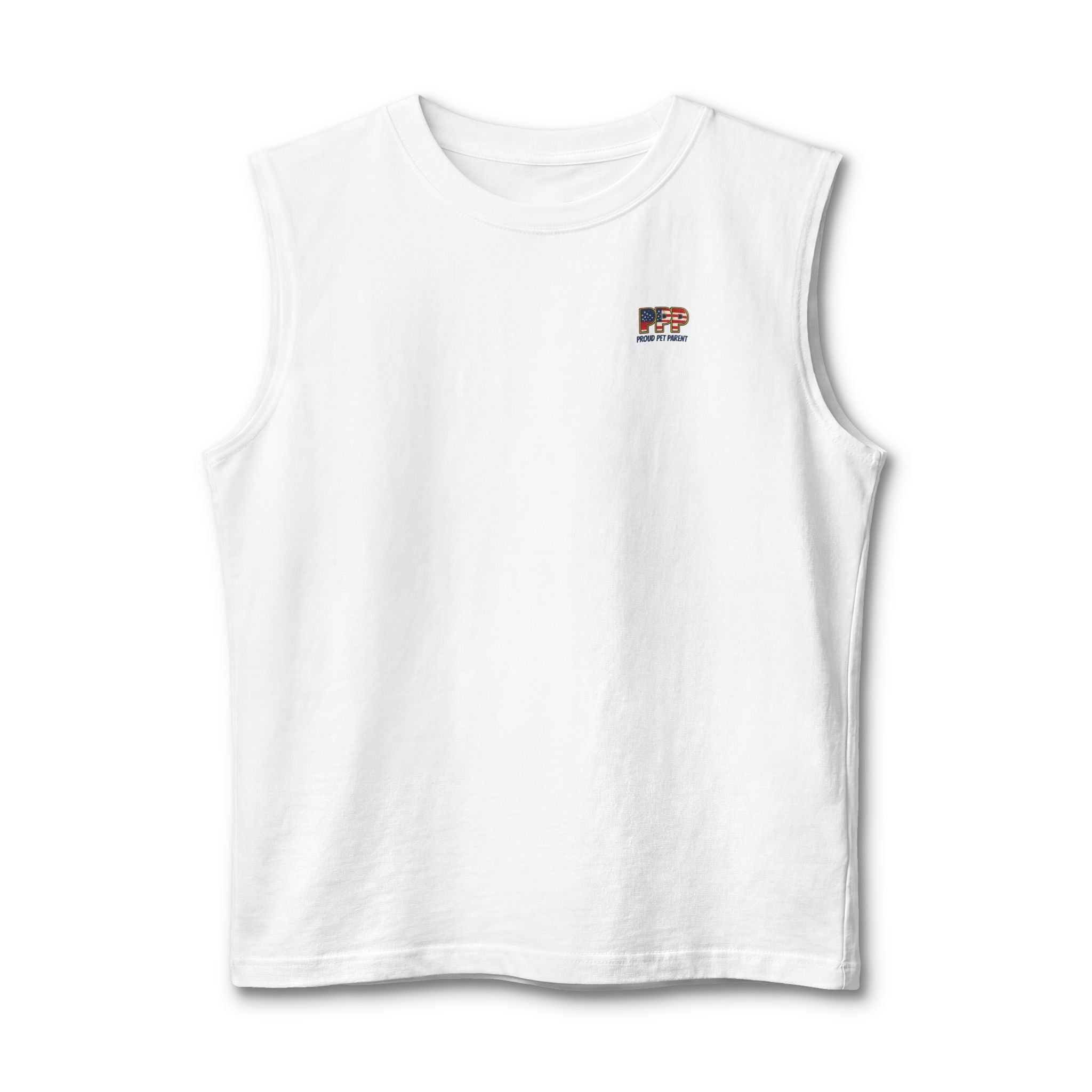 Pet Parent Lifestyle Muscle Tank – Graphic Back Print
