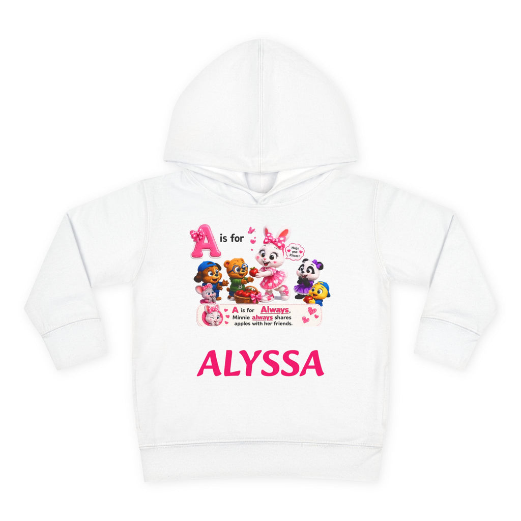 Personalized Paw Patrol Toddler Hoodie – "A is for Always" Name Sweatshirt