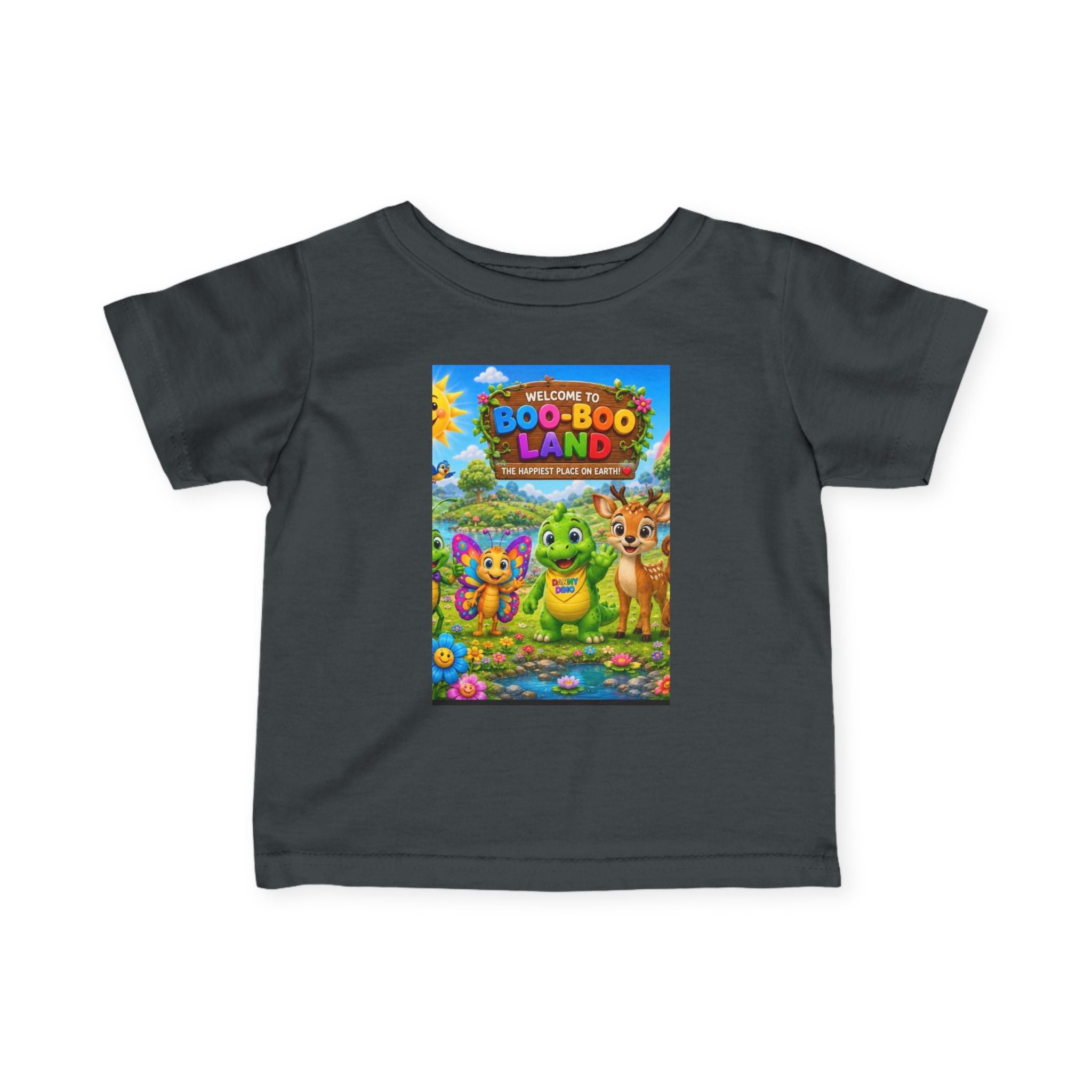 Boo-Boo Land Infant Tee — Cute Woodland Critter Baby Shirt