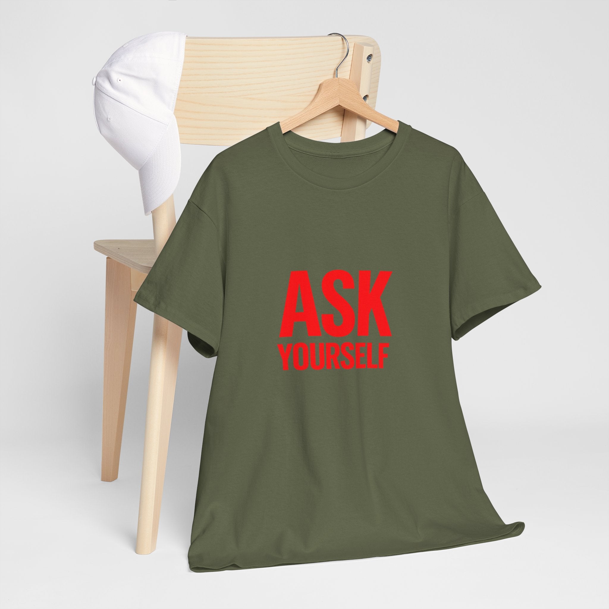 Ask Yourself T-Shirt — "Is God Saying Yes or No?" Inspirational Faith Tee