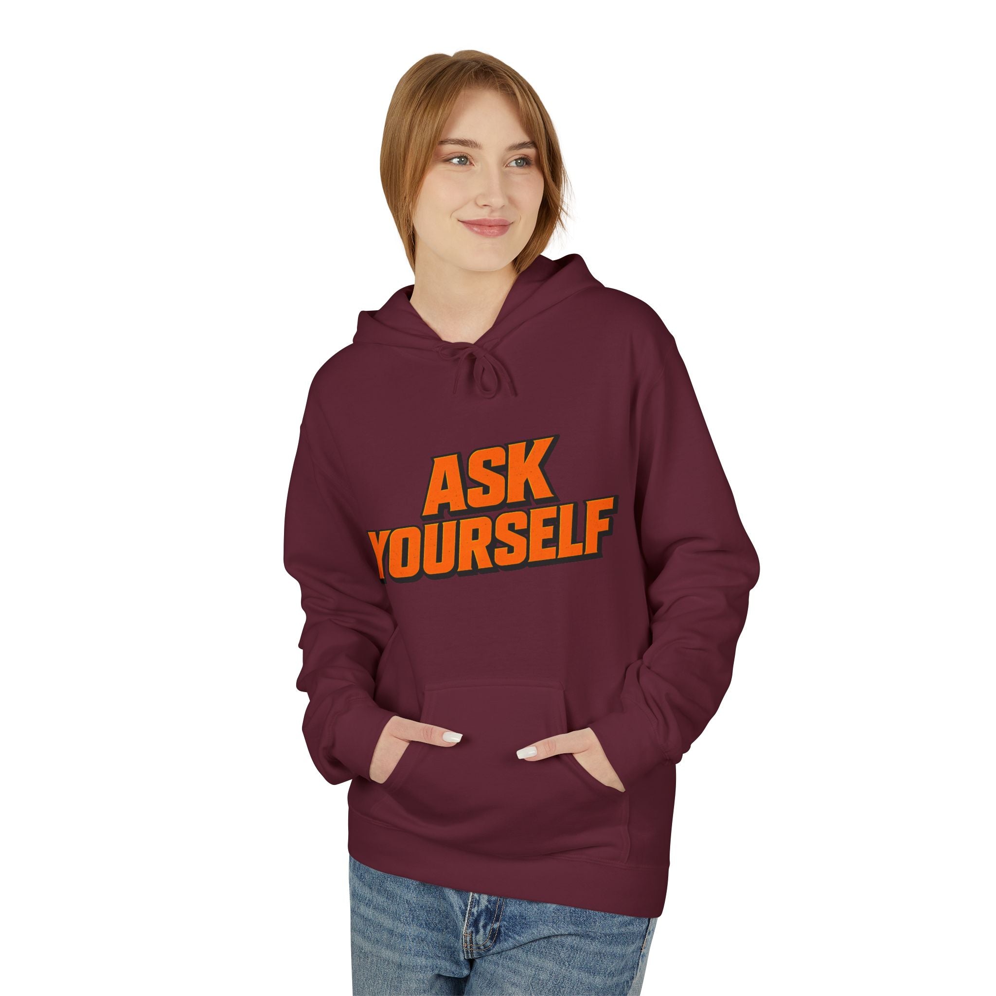 Basketball Hoodie – "Ask Yourself: Are You Built For This?" Motivational Sports Pullover