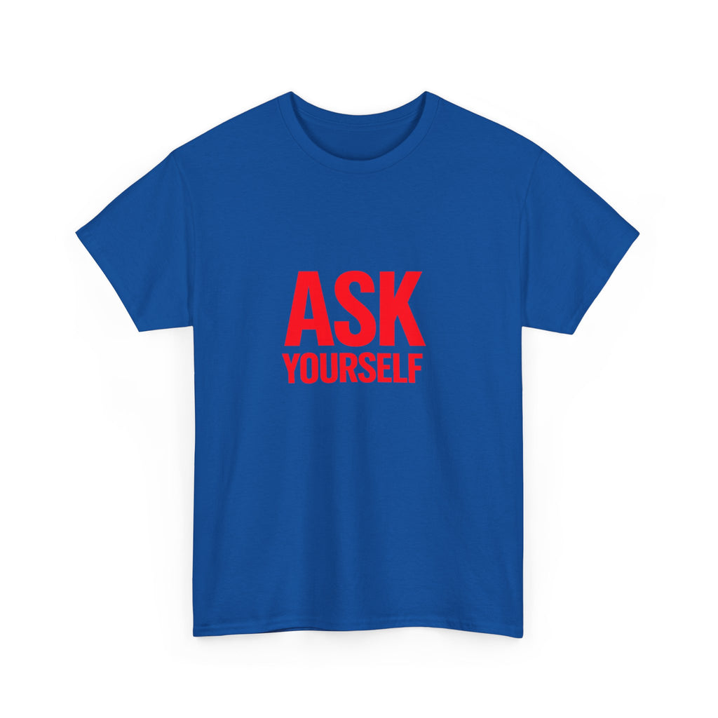 Ask Yourself T-Shirt — "Is God Saying Yes or No?" Inspirational Faith Tee